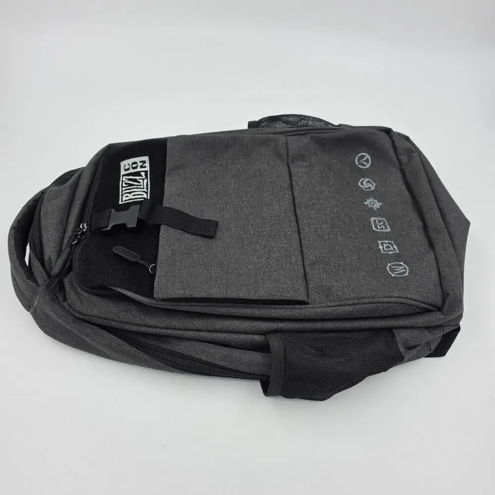 Blizzard BlizzCon 2023 Official Backpack w USB Power Warcraft Diablo Overwatch